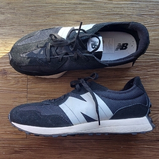 ニューバランス(New Balance)のnew balance　ローカット GS327　ブラック24.5(スニーカー)