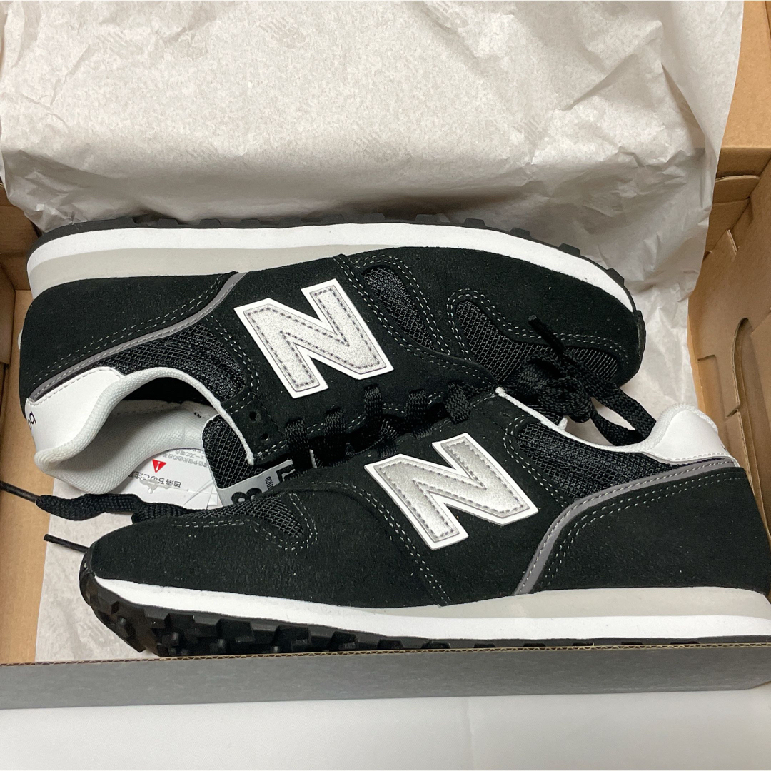 New Balance(ニューバランス)の【新品】ニューバランス　ML373 ブラック 23 レディースの靴/シューズ(スニーカー)の商品写真