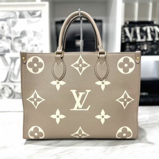 ルイヴィトン(LOUIS VUITTON)のルイヴィトン　オンザゴーMM　アンプラント　2way　トゥルトレールクレーム(トートバッグ)