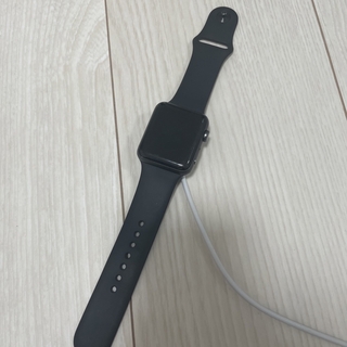 アップルウォッチ(Apple Watch)のApple Watch3 42ミリ　アルミニウムケース(腕時計(デジタル))