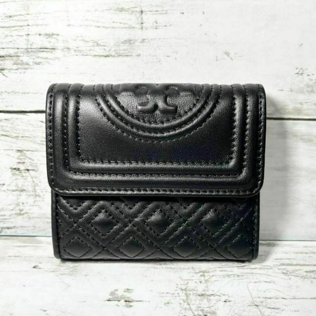 Tory Burch - 【新品】トリーバーチ TORY BURCH 折り財布 BLACK 黒の ...