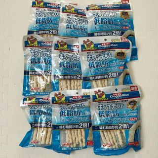 【訳アリ激安】ドギーマン　ホワイデント低脂肪　チューイング　歯磨きガム　ミルク味(ペットフード)
