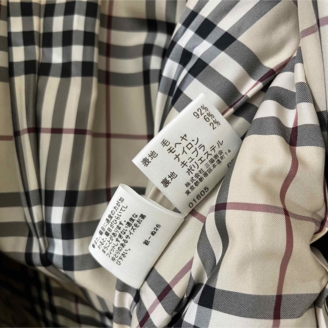 5％OFF】 美品☆BURBERRY バーバリー コート ショート ノバチェック 