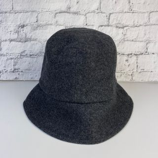 極美品シャネル カシミヤココマーク AA7847 バケットハットA-0984W