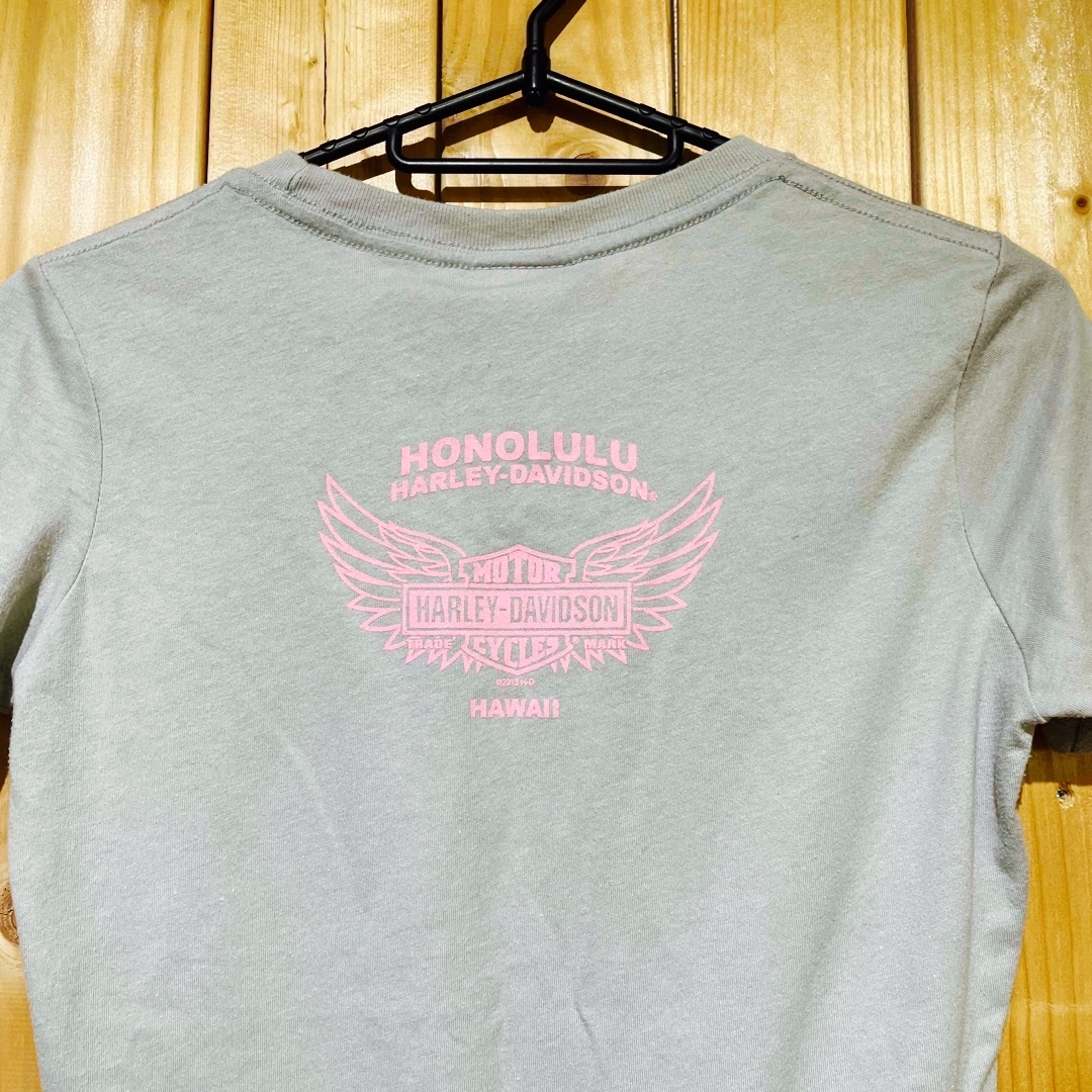 Harley Davidson(ハーレーダビッドソン)のHARLE-DAVIDSON レディースTシャツ レディースのトップス(Tシャツ(半袖/袖なし))の商品写真