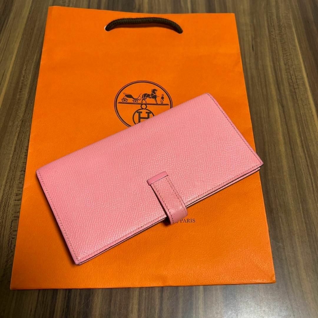 ⭐️美品⭐️HERMES エルメス 財布 ベアン スフレ 大人の財布♪-
