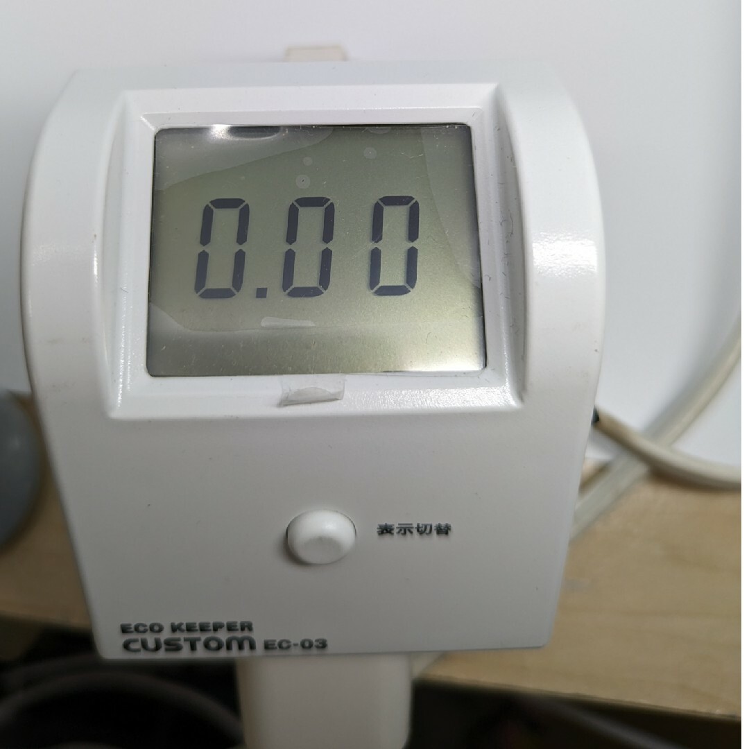 CUSTOM エコキーパーEC-03 消費電力測定 スマホ/家電/カメラの生活家電(その他)の商品写真