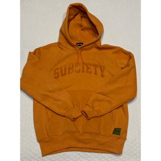 サブサエティ(Subciety)のSubciety CHENILLE COLLEGE PARKA Sサイズ 中古(パーカー)