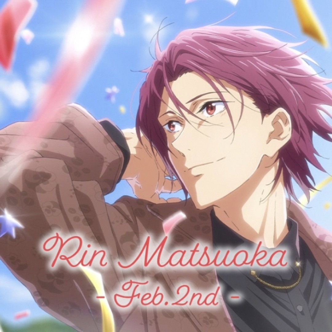 Free! 松岡凛 Birthdayスカーフバッグチャームセット⭐️定価 Free! 松岡凛 Birthdayスカーフバッグチャームセット⭐️定価