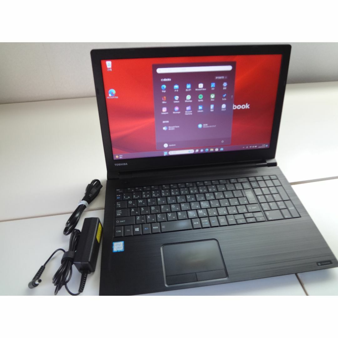 8Gbディスプレイdynabook B65/DN i5第8 HDD500 MEM8 DVD 15型