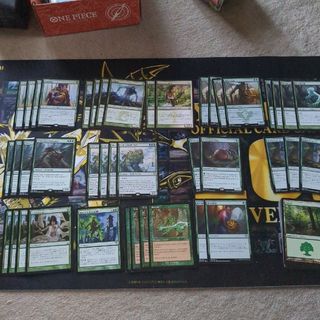 マジックザギャザリング(マジック：ザ・ギャザリング)のmtg モダン格安デッキ　緑単ストンピィ(シングルカード)