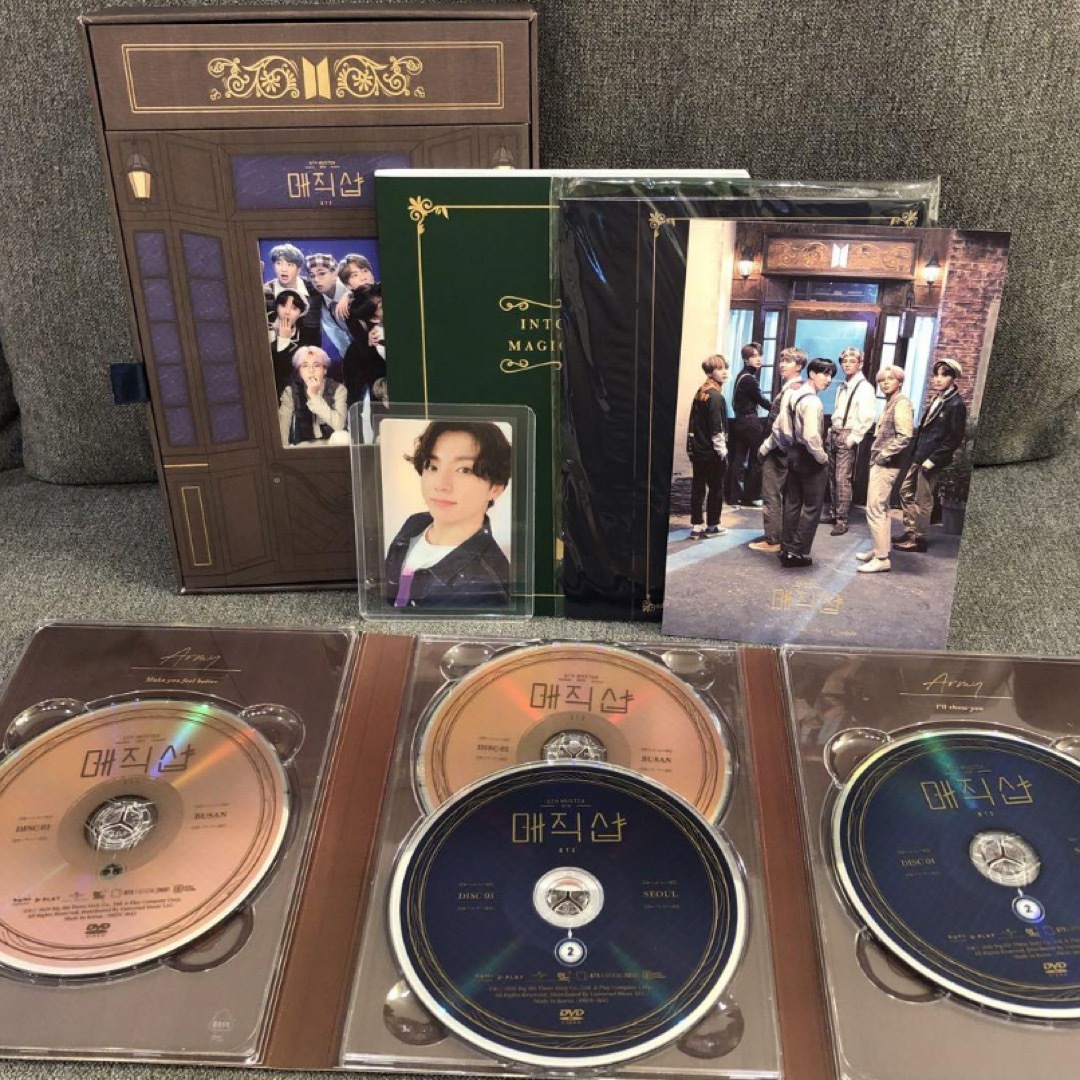 BTS MAGIC SHOP マジックショップ マジショ DVD 韓国 グク 1