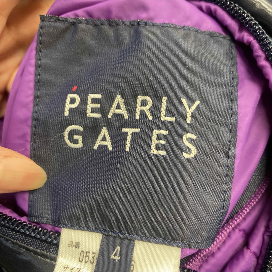 パーリーゲイツ　PEARLY GATES ダウン　リバーシブル