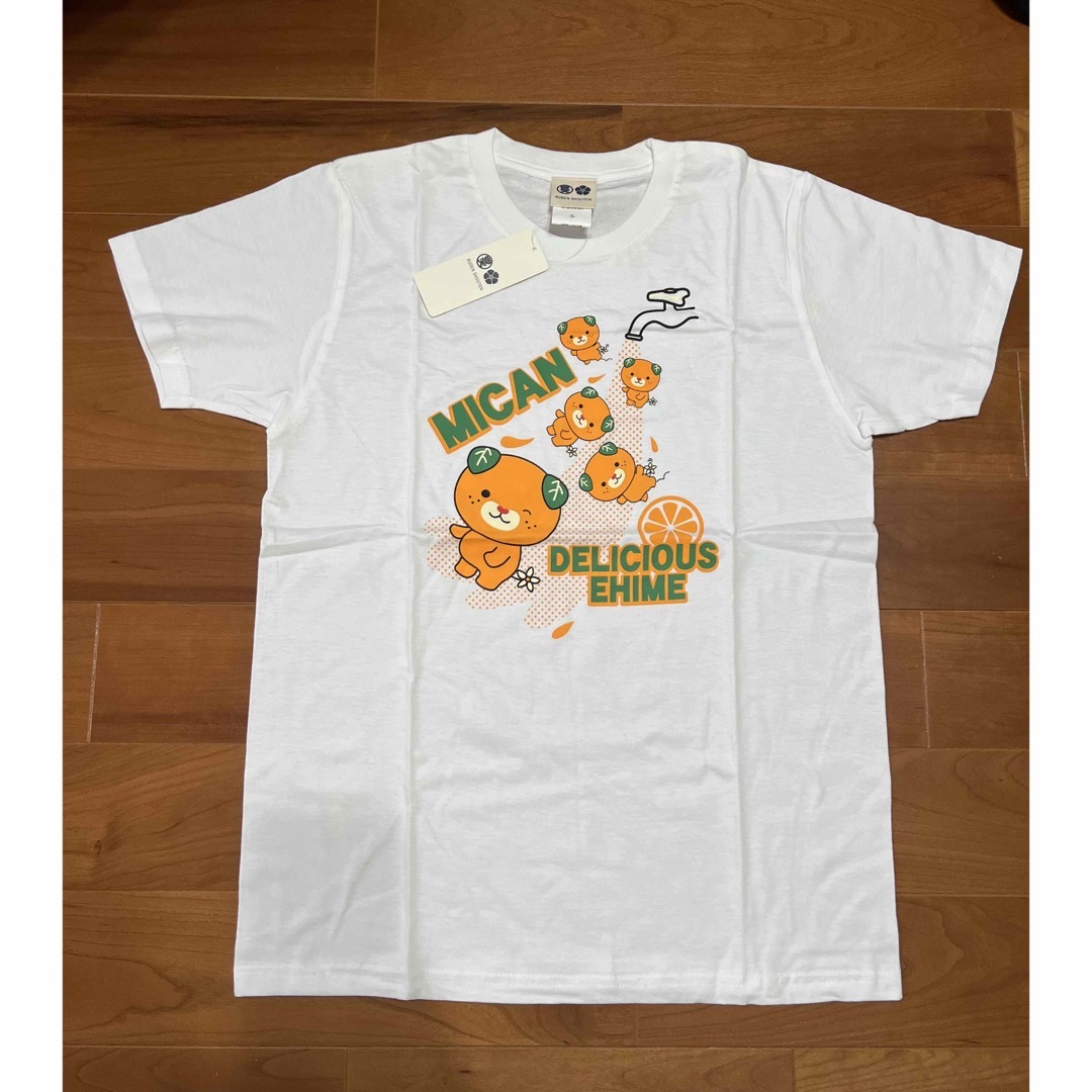 愛媛　みきゃん　Tシャツ　Sサイズ エンタメ/ホビーの声優グッズ(Tシャツ)の商品写真