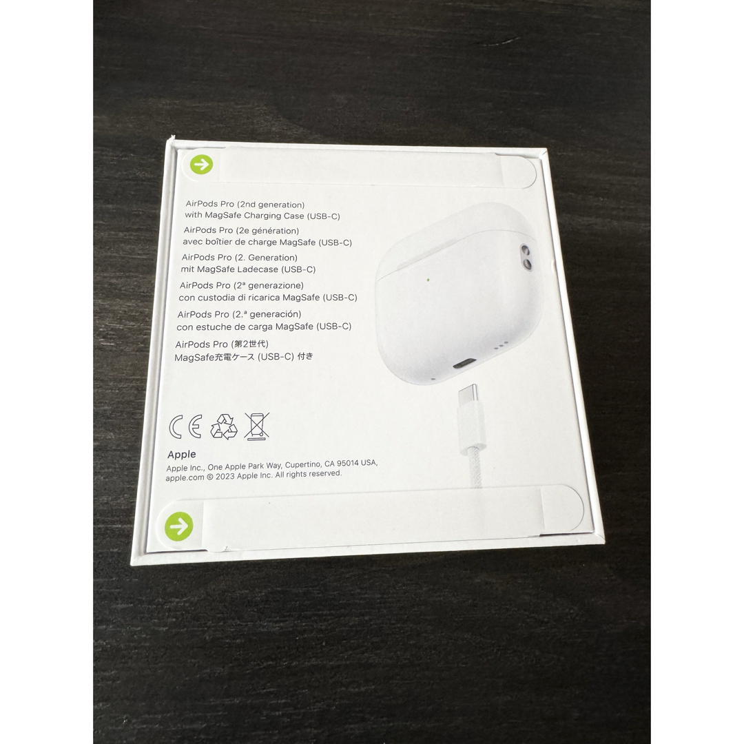 Apple - 新品 未開封 AirPods Pro 第2世代 USB-C MTJV3J/Aの通販 by ...