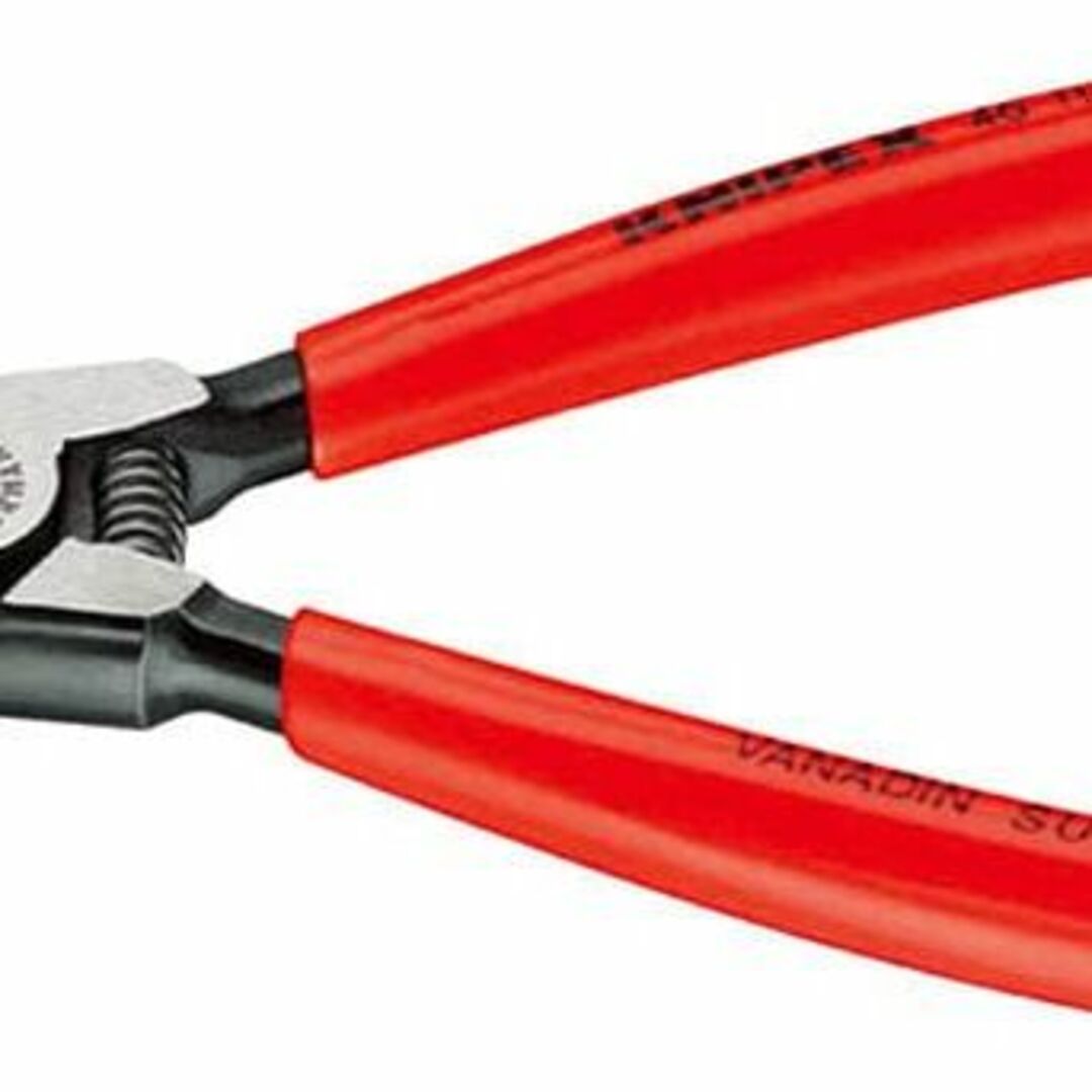 クニペックス KNIPEX 4611-A3 軸用スナップリングプライヤー 直(S