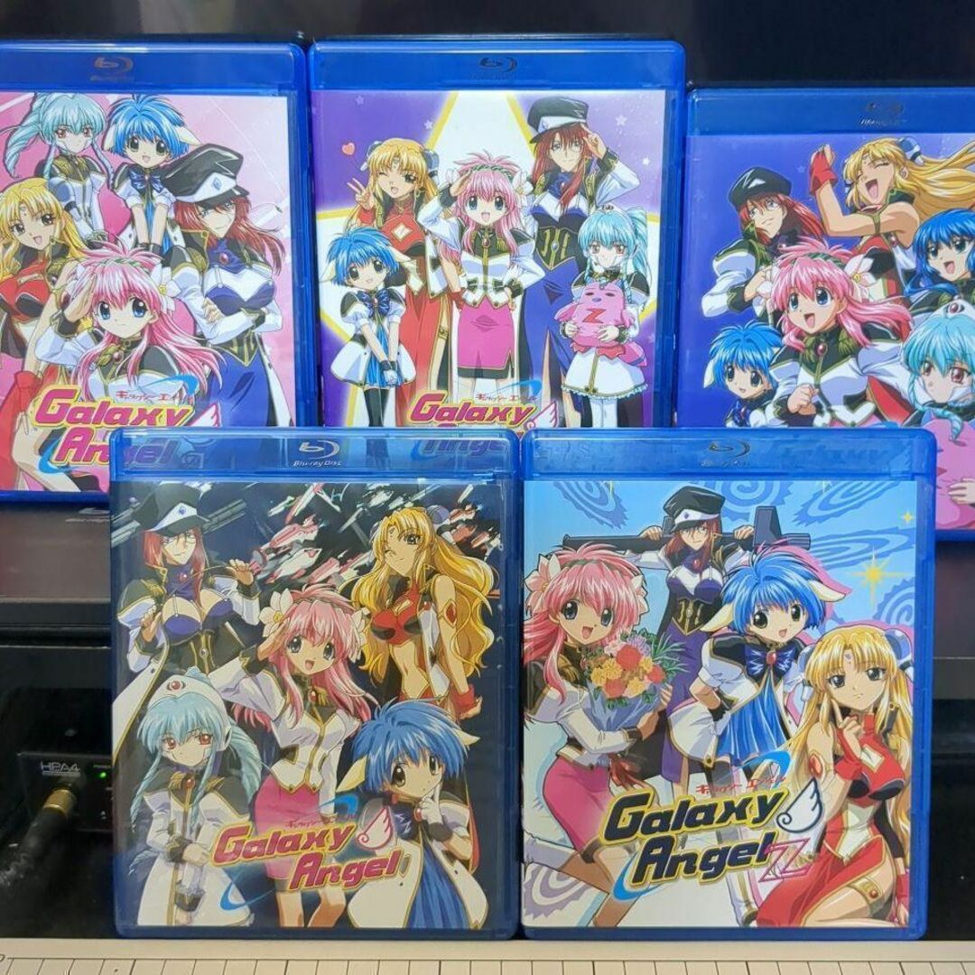 北米版 ギャラクシーエンジェル 1期~4期 Blu-ray ブルーレイ セット要田禎子