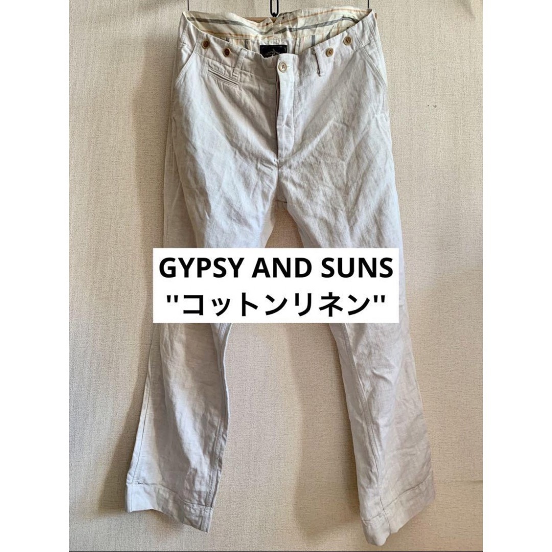 Gypsy&sons ジプシーアンドサンズ  パンツ　ホワイト　　メンズ