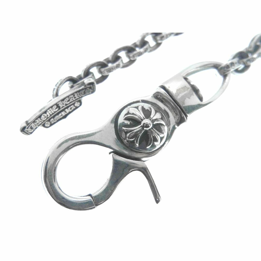 クロムハーツ CHROME HEARTS ■ 【 PPP CHN W SCRL CATCH 1 】 Tバー ペーパーチェーン ウォレット チェーン s2048