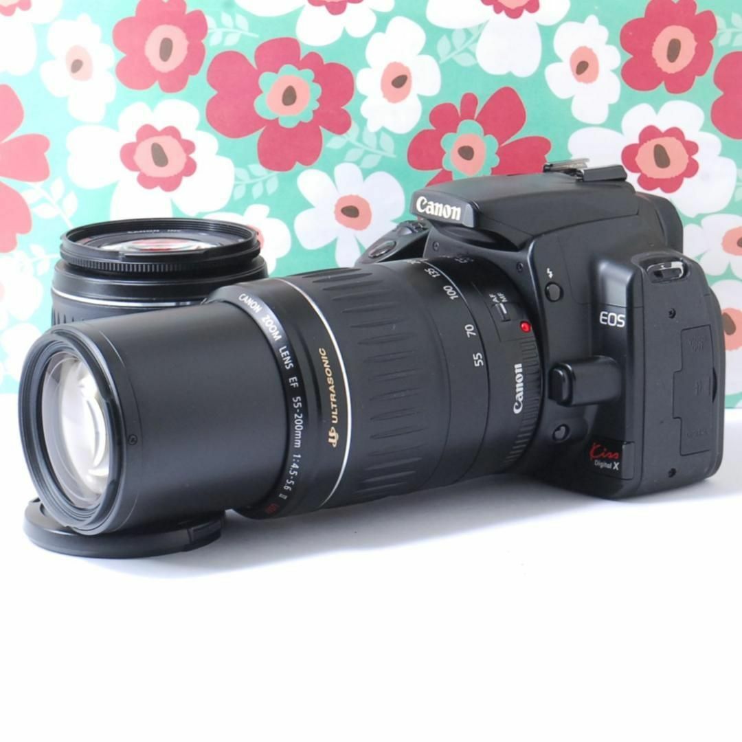 ❤️新品カメラバック付❤️Canon EOS kiss X5 超望遠レンズキット