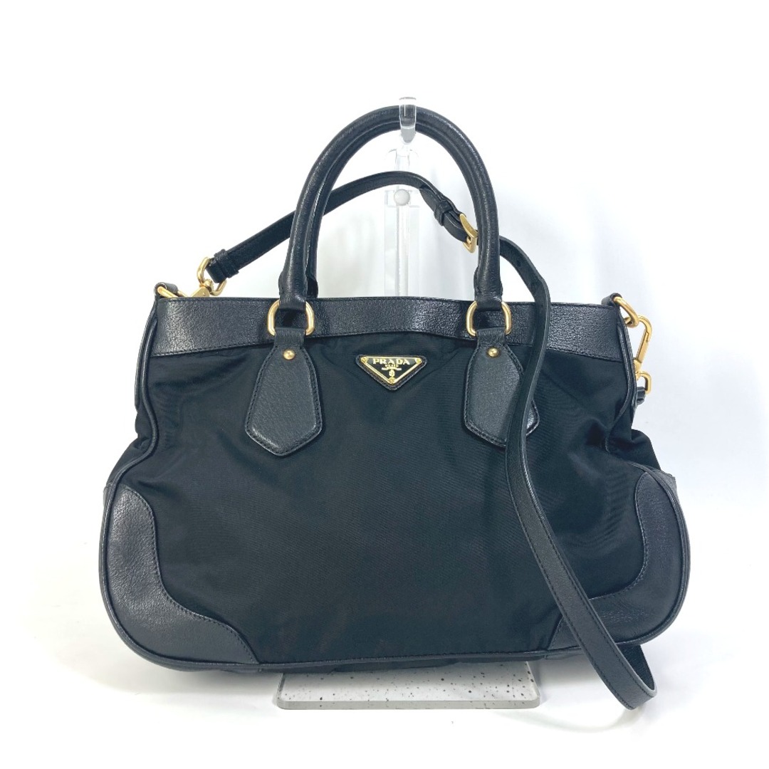 ✨希少✨ PRADA プラダ 2way ハンドバッグ ショルダーバッグ 三角ロゴ-