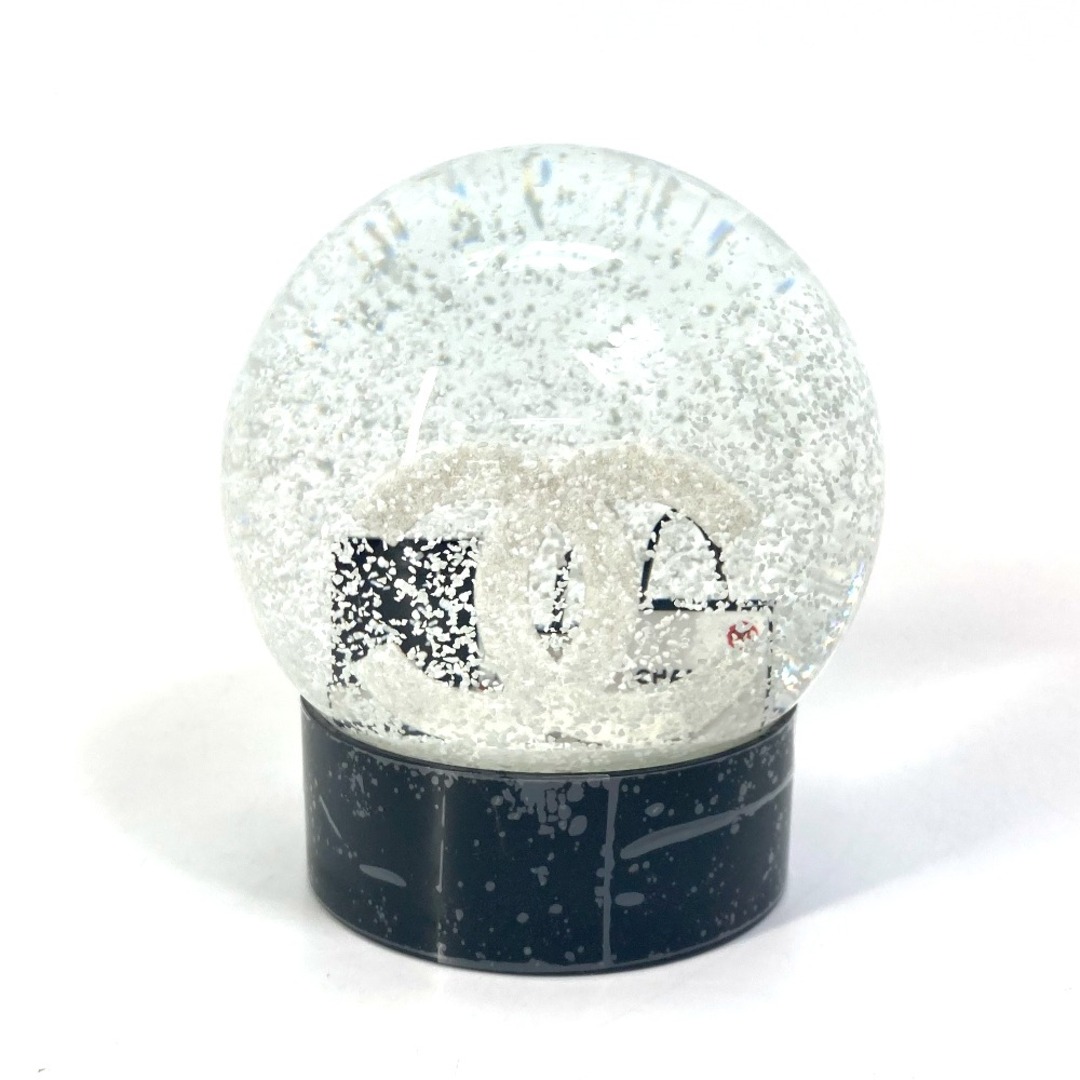 シャネル CHANEL ショッピングバッグ ショッパー ココマーク CC 2019年限定 ノベルティ ラージサイズ スノードーム ガラス ブラック 未使用