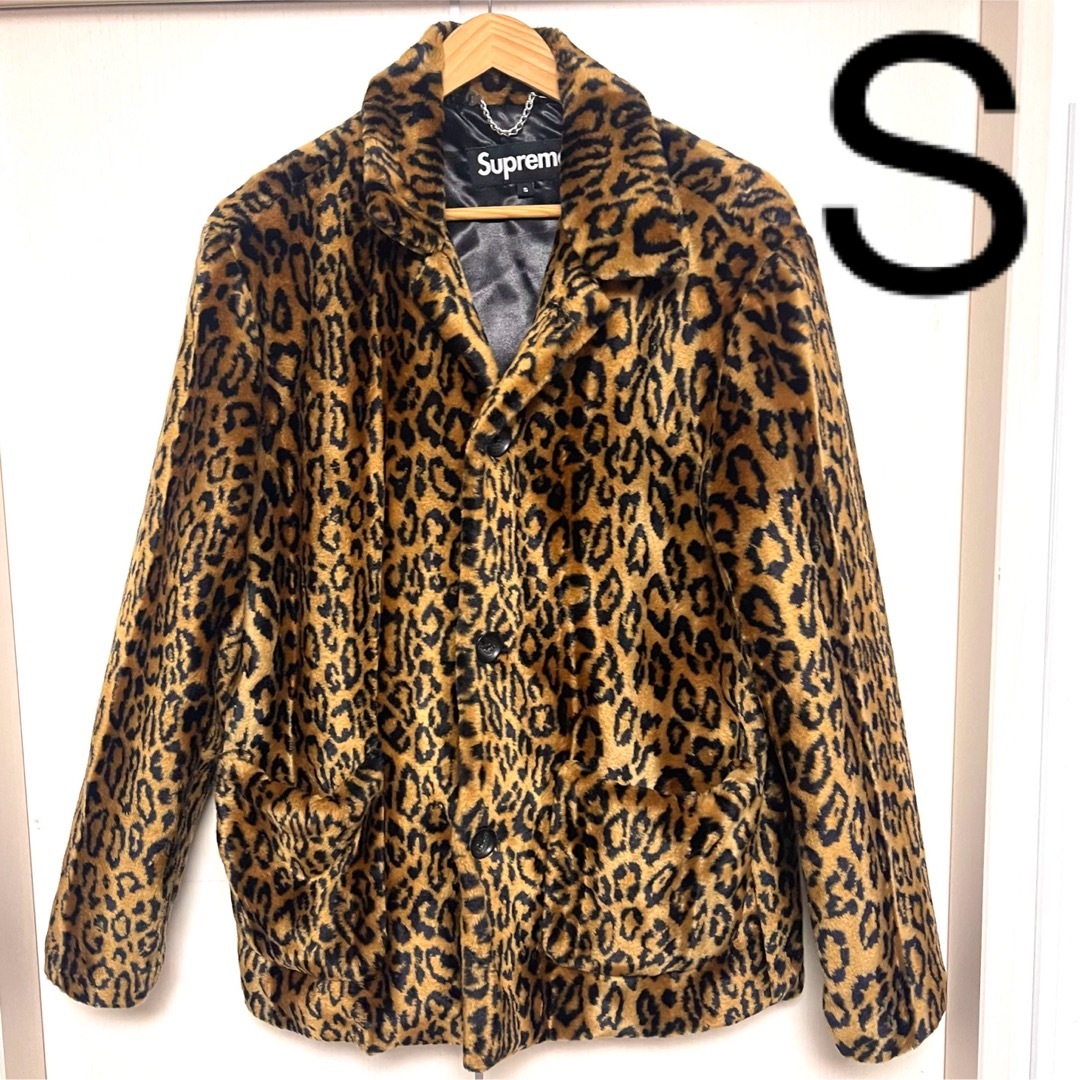 専用Supreme 16aw Faux Fur Leopard Jacket M