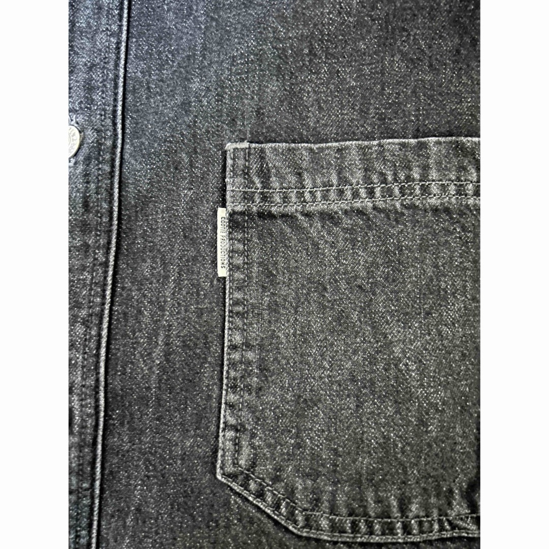 COOTIE(クーティー)のCOOTIE Denim Work Shirt /デニムワークシャツ メンズのジャケット/アウター(Gジャン/デニムジャケット)の商品写真