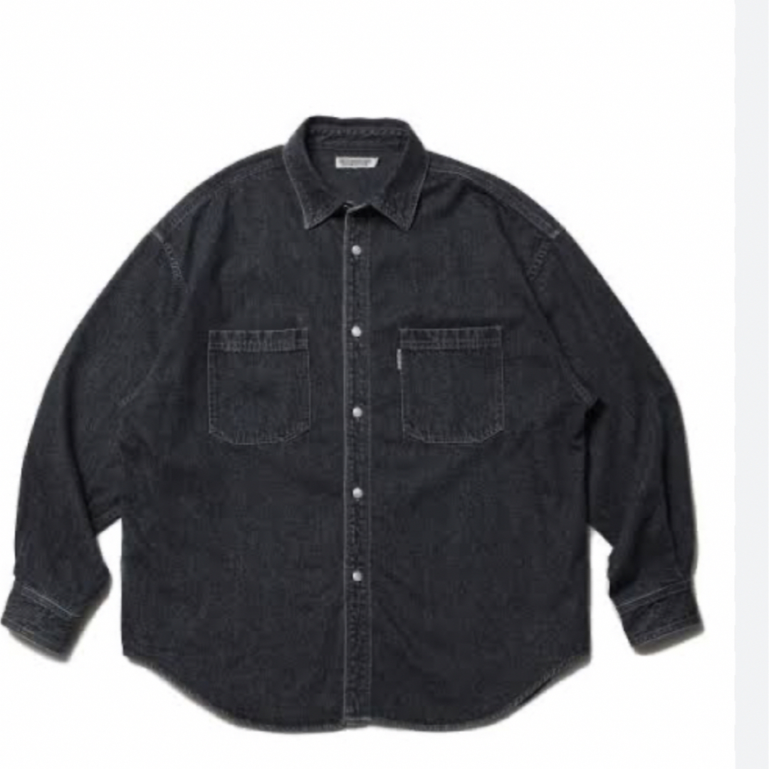 COOTIE(クーティー)のCOOTIE Denim Work Shirt /デニムワークシャツ メンズのジャケット/アウター(Gジャン/デニムジャケット)の商品写真