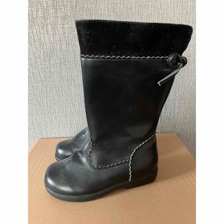 ベベ(BeBe)のbebe ブーツ 16cm ブラック(ブーツ)