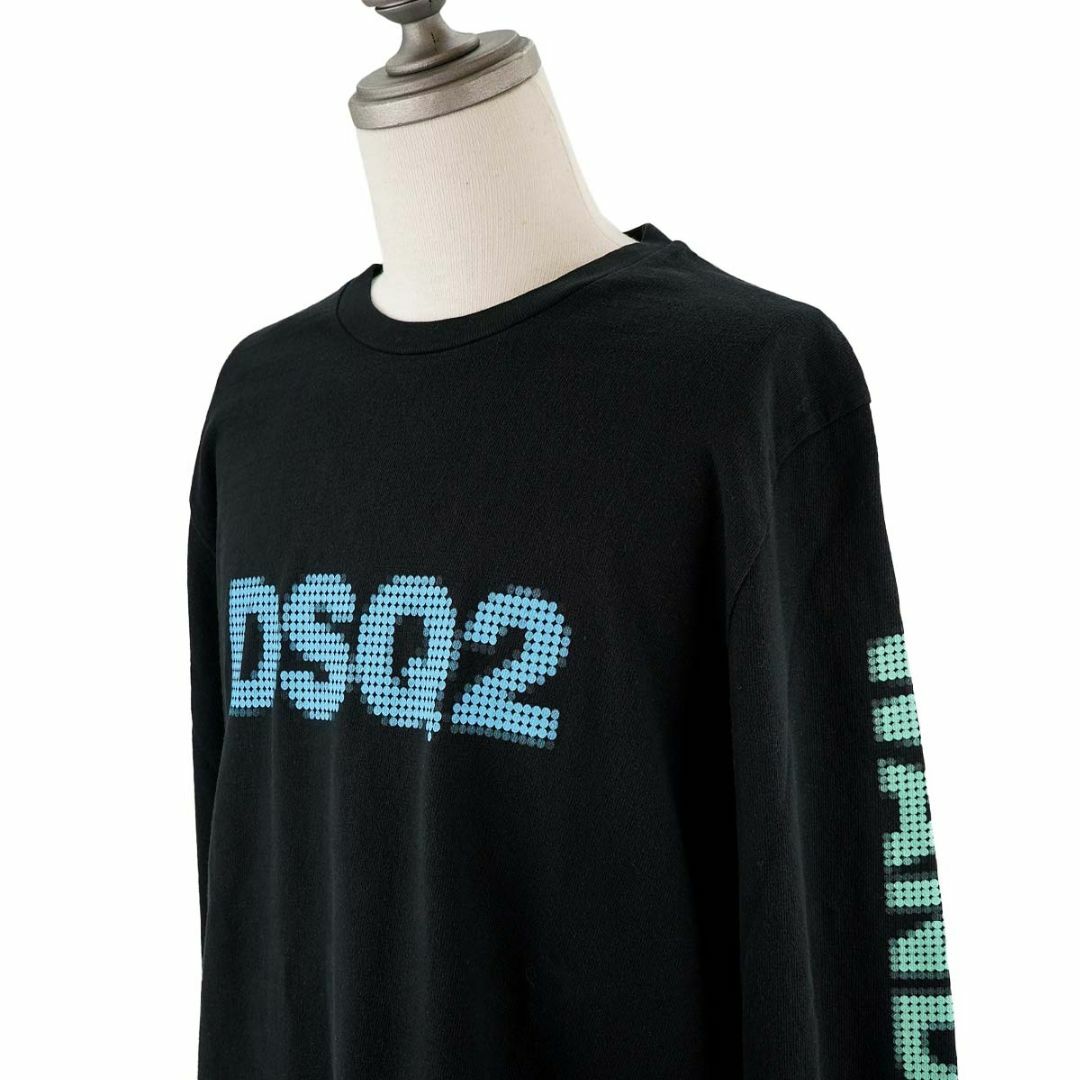 DSQUARED2 ディースクエアード トレーナー S71GD1224 S24380 メンズ 900 ブラック Lサイズ