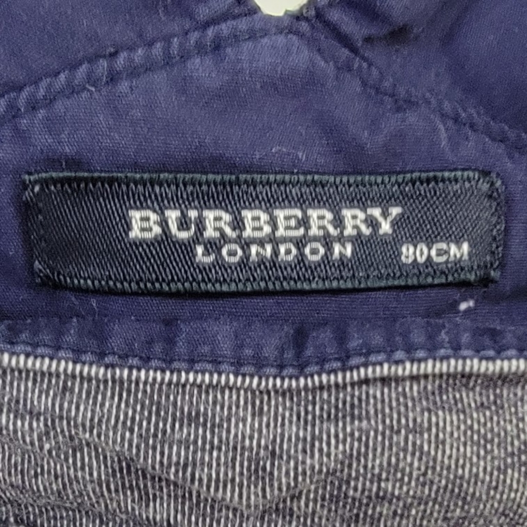 BURBERRY(バーバリー)のBURBERRY LONDON つなぎ 80サイズ オーバーオール サロペット キッズ/ベビー/マタニティのベビー服(~85cm)(ロンパース)の商品写真