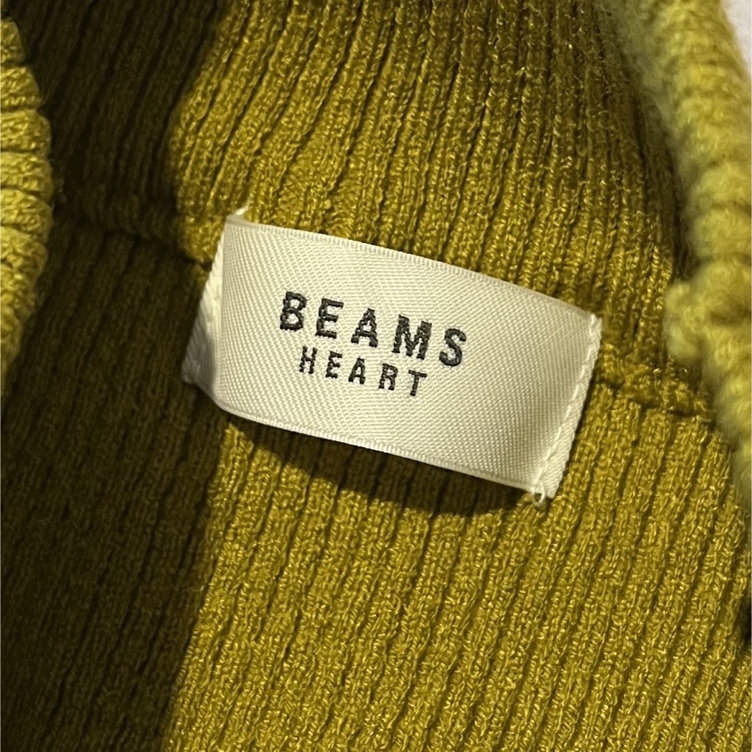 BEAMS(ビームス)の＊ビームスハート＊袖口ボタンベーシックハイネックニット レディースのトップス(ニット/セーター)の商品写真