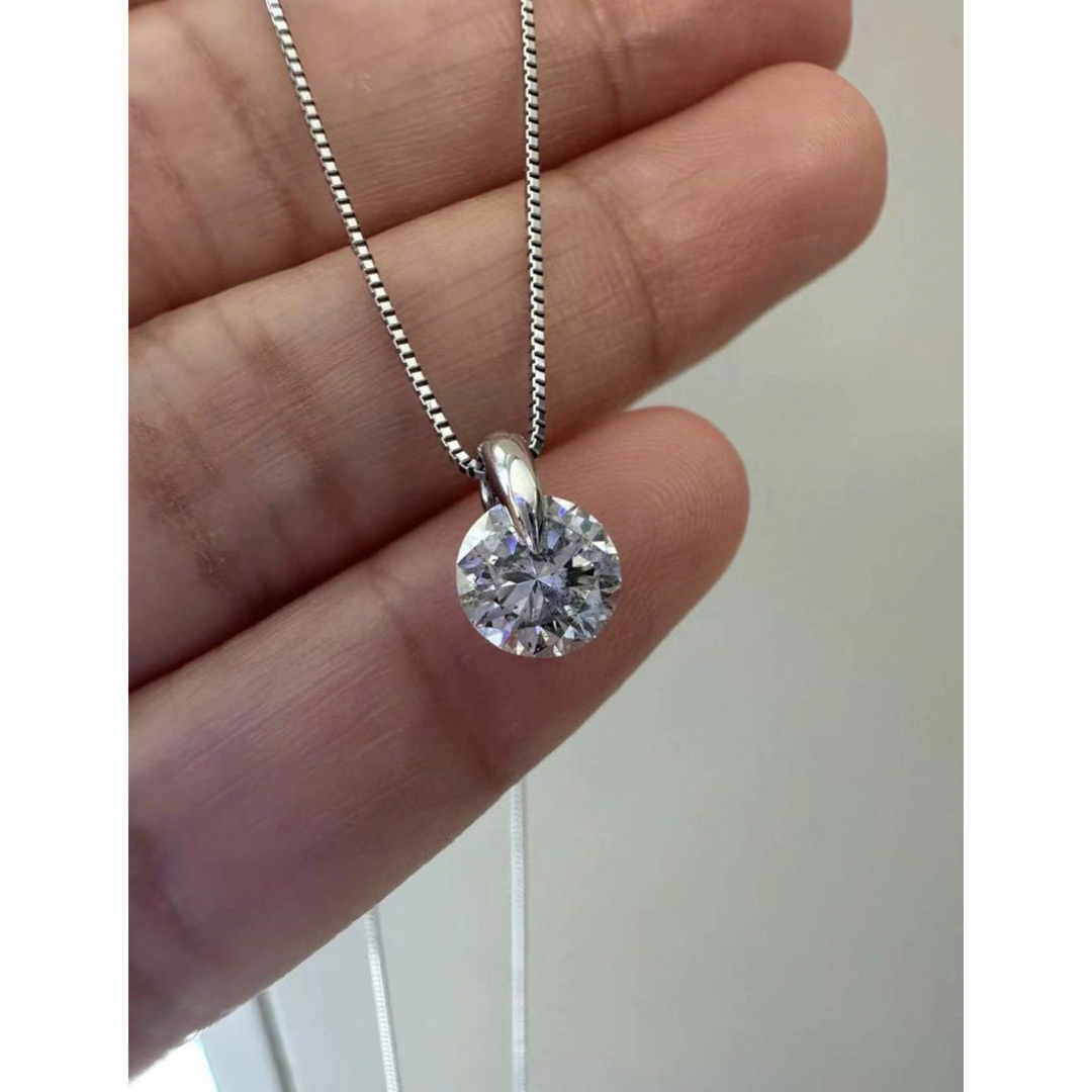 一粒ダイヤモンド　1.021ct ネックレス