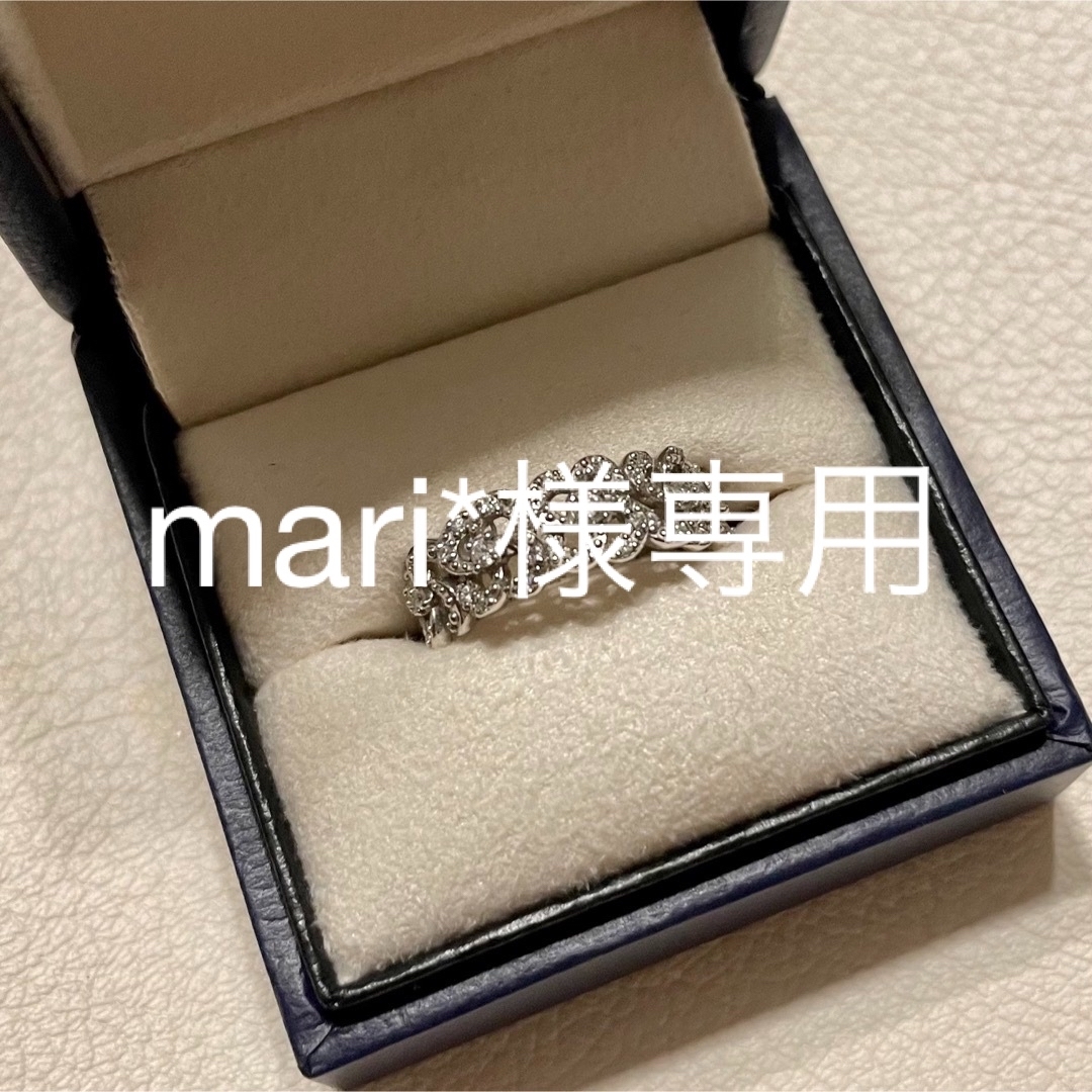 ヴァンドーム青山 ダイヤモンド クロンヌ リング Pt950 0.15ct