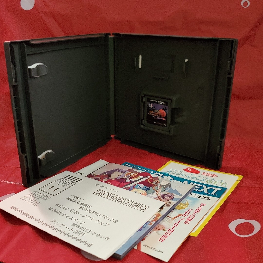 ニンテンドーDS(ニンテンドーDS)の魔界戦記ディスガイア 魔界の王子と赤い月 DS エンタメ/ホビーのゲームソフト/ゲーム機本体(携帯用ゲームソフト)の商品写真