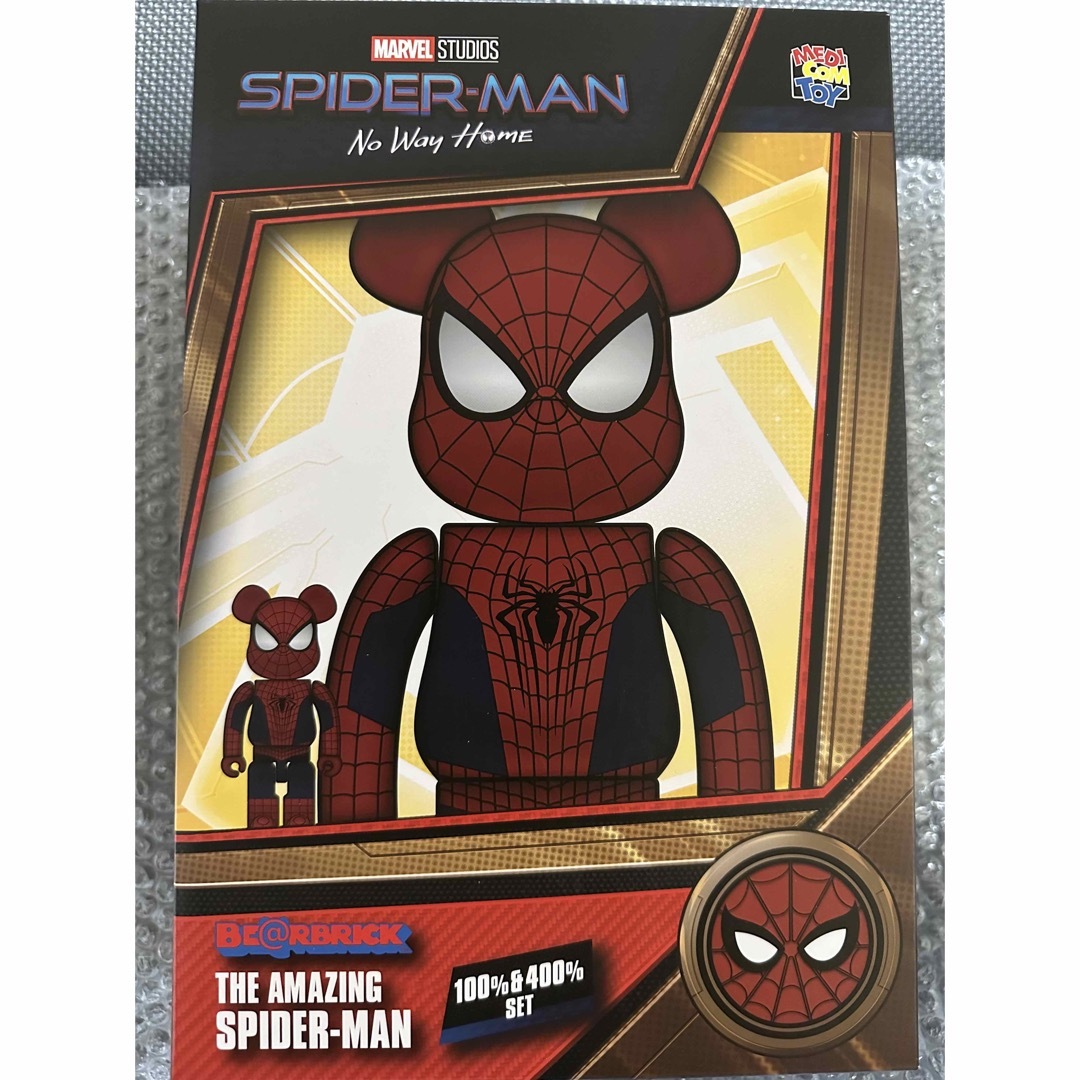 BE@RBRICK THE AMAZING SPIDERMAN100％&400％