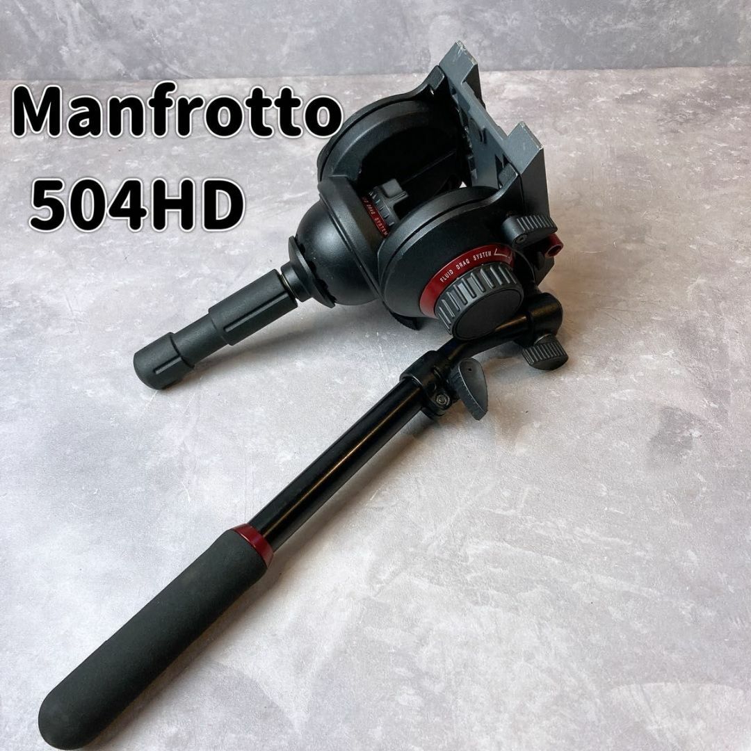 Manfrotto マンフロット　504HD プレート欠品　 ビデオ雲台 雲台