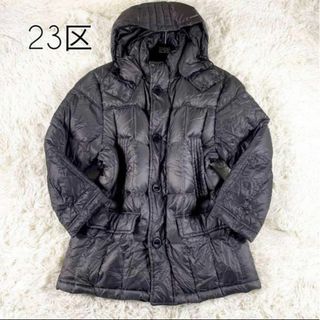 未使用級美品✨　23区　XL ダウンジャケット　HOMME オム PERTEX