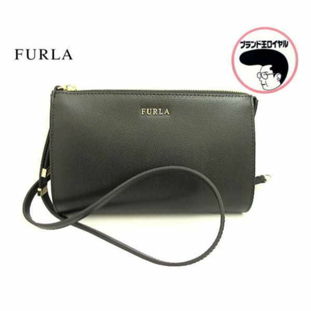 未使用品　FURLA 　フルラ　ショルダーバッグ　ブラック