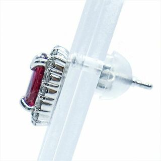 ルビー ダイヤモンドピアス R1.56ct D0.3ct　Pt　プラチナ　 7月の誕生石