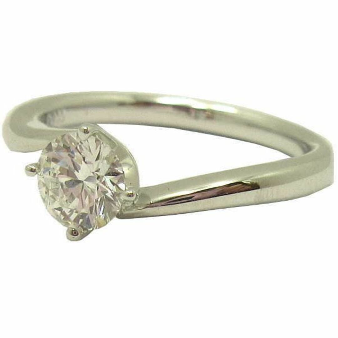 PT 0.521ct Dカラー・IFクラス・ EXカット ダイヤモンドリング 婚約指輪に 鑑定書付き