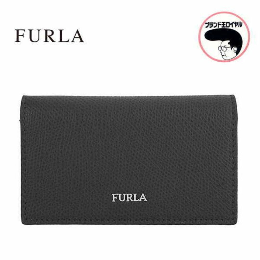 Furla(フルラ)の未使用　FURLA　フルラ　名刺入れ　カードケース　BK　黒 レディースのファッション小物(名刺入れ/定期入れ)の商品写真