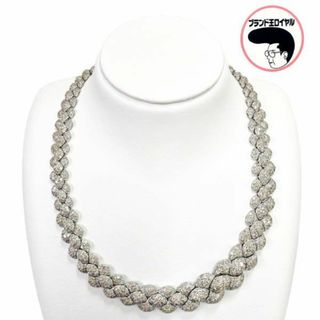 ダイヤモンド ネックレス 20.02ct　ダイヤネックレス　Pt プラチナ ゴージャス(ネックレス)