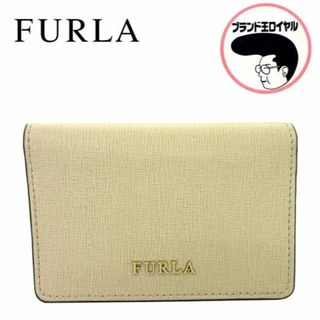 フルラ(Furla)の未使用　FURLA　フルラ　名刺入れ　ベージュ(名刺入れ/定期入れ)