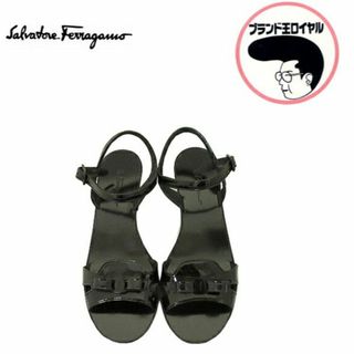 フェラガモ(Ferragamo)の【中古】Ferragamo　サルヴァトーレ・フェラガモ　サンダル　ブラック(サンダル)