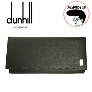 ダンヒル(Dunhill)の未使用　DUNHILL　ダンヒル　メンズ長財布　ブラック　レザー(長財布)