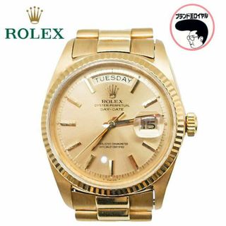 ロレックス(ROLEX)のROLEX ロレックス　1803 デイデイト　K18金無垢　メンズ腕時計　　ＯＨ済み【中古】(腕時計(アナログ))