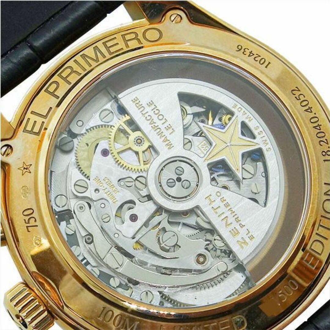 ZENITH(ゼニス)の【中古】ゼニス　ZENITH  エルプリメロ ストライキング 10th 世界500本限定　メンズ　18.2040.8052【中古】 メンズの時計(腕時計(アナログ))の商品写真