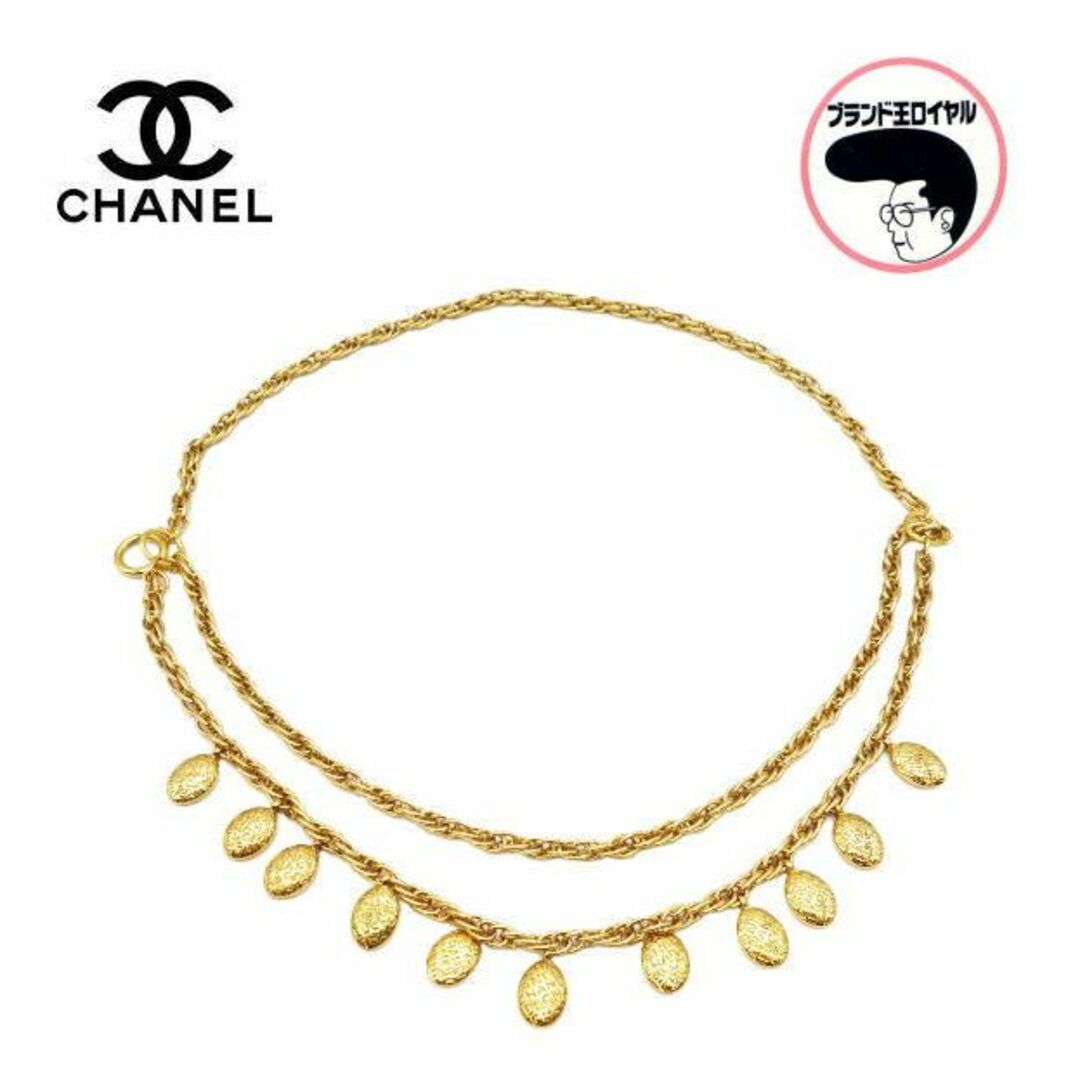 CHANEL シャネル チェーンネックレス  ゴールド ヴィンテージ  CCマーク